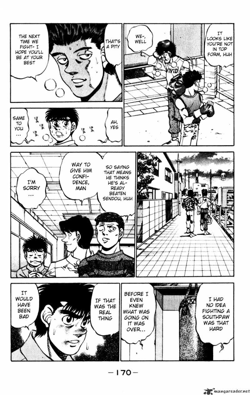 Hajime no Ippo: Fighting Spirit, Chapter 232 image 08